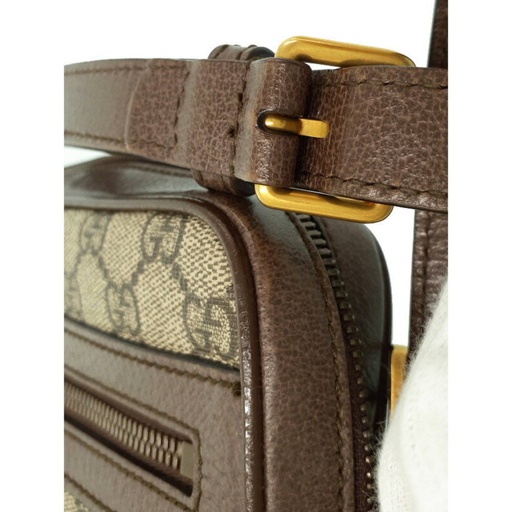 Gucci Bag Shoulder Crossbody Messenger Ophidia Brown GG - Picture 8 of 9